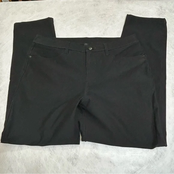 Lululemon ABC Classic-Fit Pant Black TwillMen's Size 35 x 30